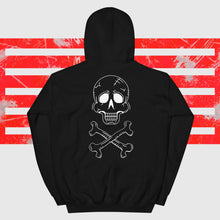 Load image into Gallery viewer, Oversized Unisex Skull Hoodie